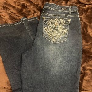 Earl Jeans, slim bootcut, 16W …. EUC